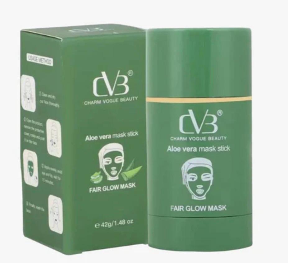 CVB Charm Vogue Beauty Aloe Vera Clay Mask Stick – Deep Cleansing, Hydrating & Pore Refining