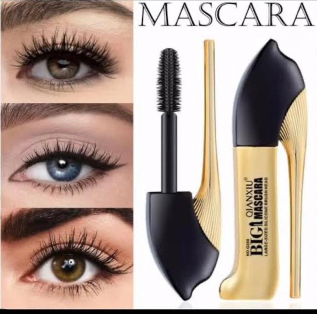 Yanqina High Heel Black Mascara – Waterproof, Volumizing & Long-Lasting for Dramatic Lashes