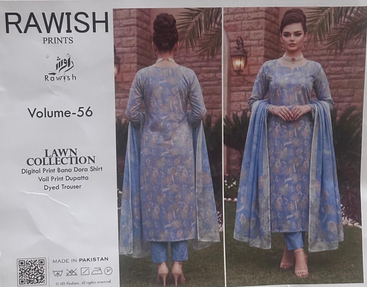 RAWISH PRINTED LAWN COLLECTION