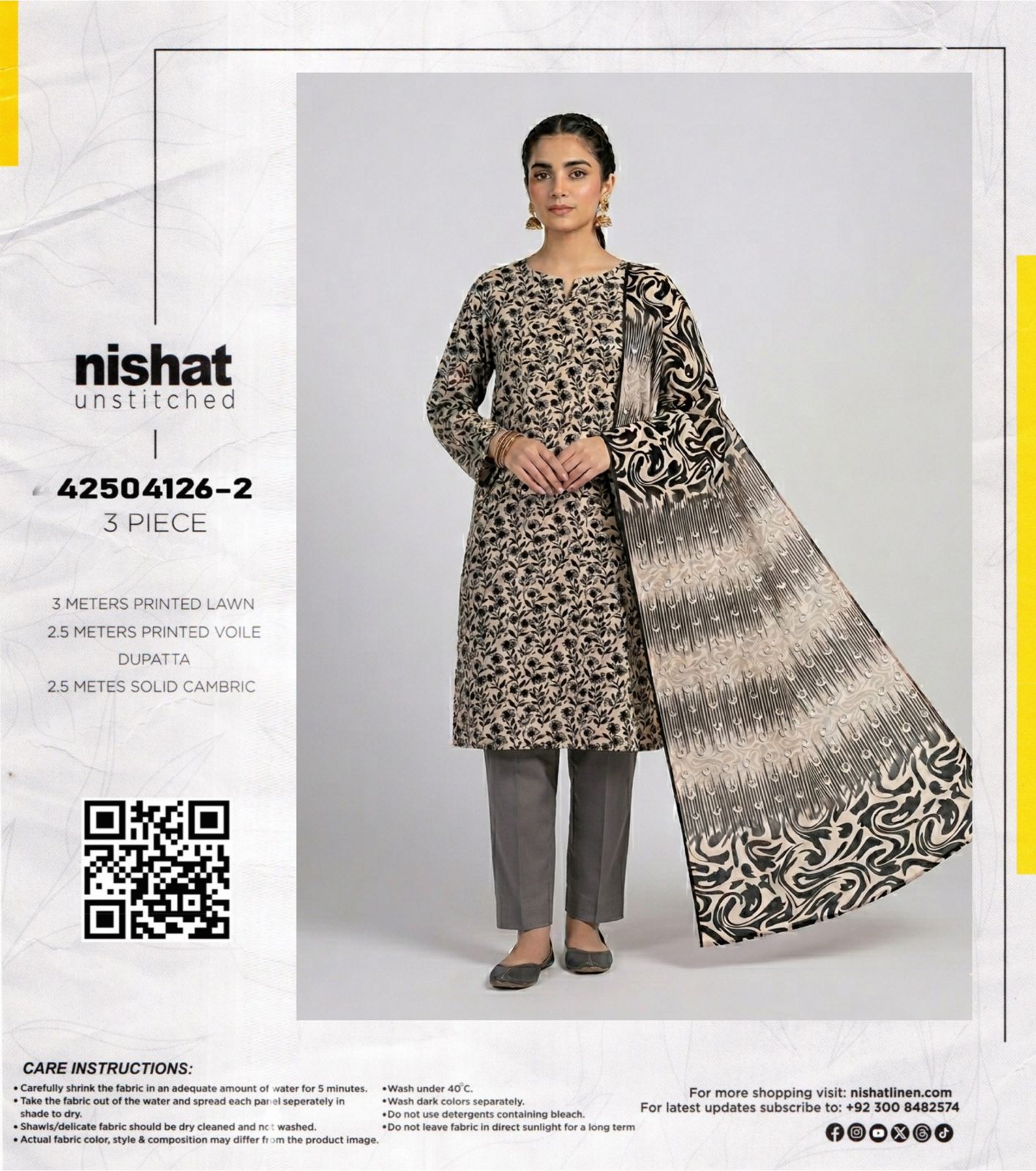 NISHAT LAWN SUIT