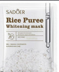 Sadoer Rice Puree Whitening Sheet Mask – Brightening, Pore Refining & Deep Moisturization