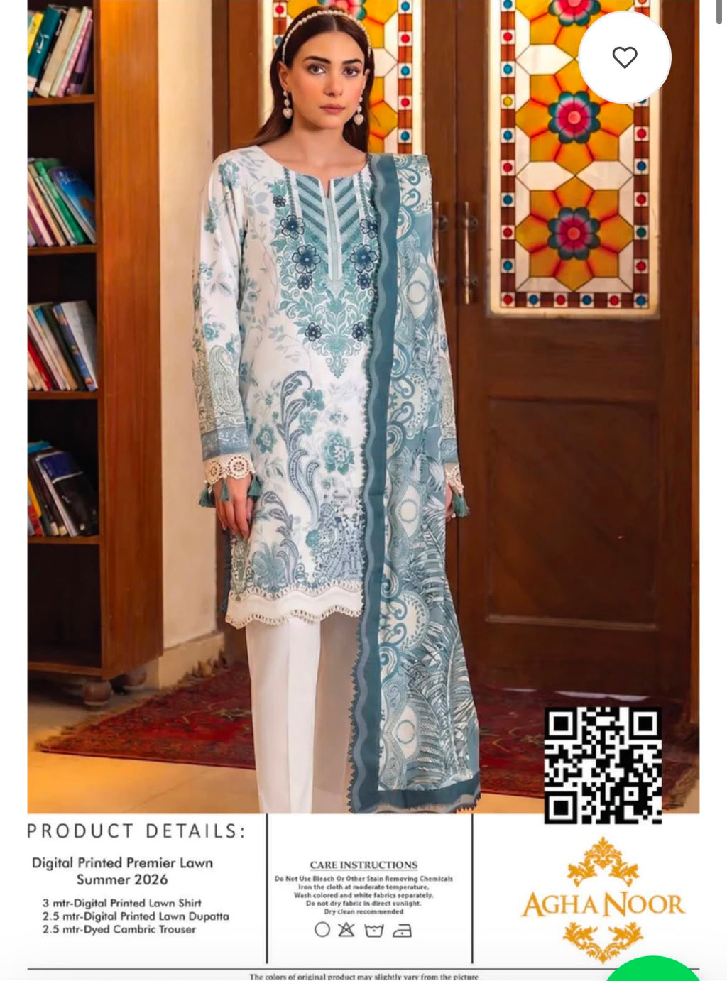 unstitched lawn suit