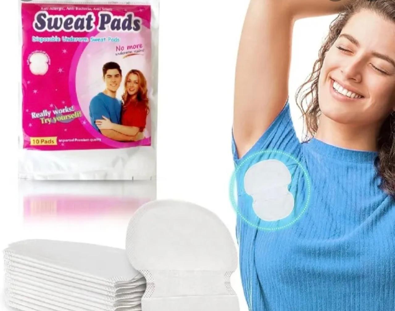 Disposable Underarm Sweat Pads – Odor Protection, Anti-Bacterial & Unisex