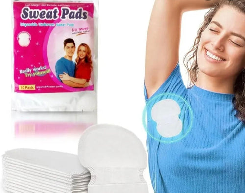 Disposable Underarm Sweat Pads – Odor Protection, Anti-Bacterial & Unisex