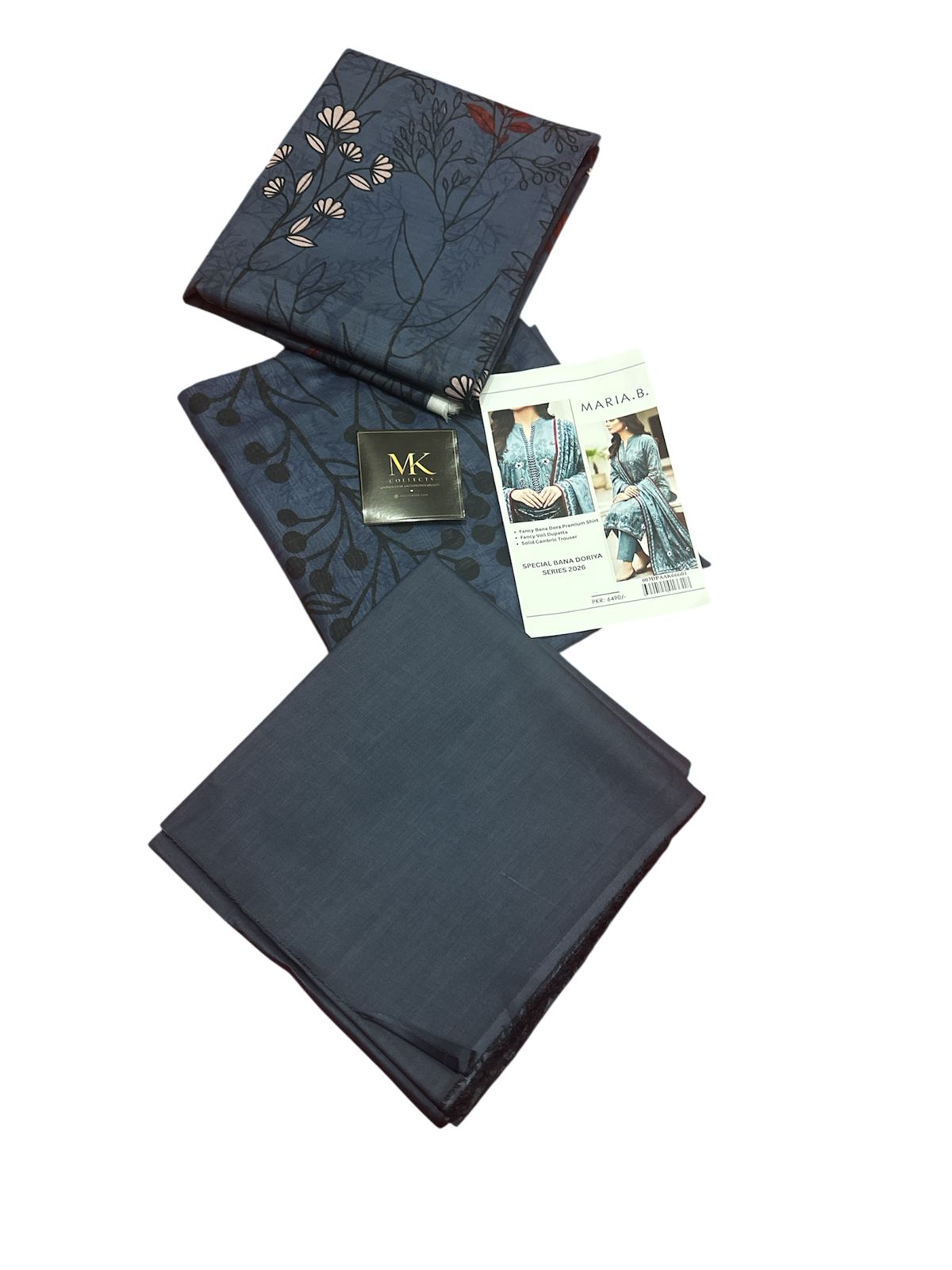 MARIA B BANA DORA LAWN 3PC SUIT