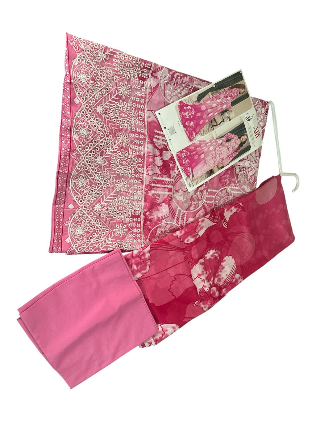 3 PC lawn suit slik dupatta