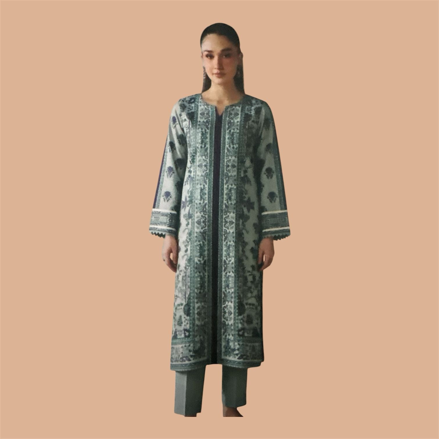 2pc lawn suit