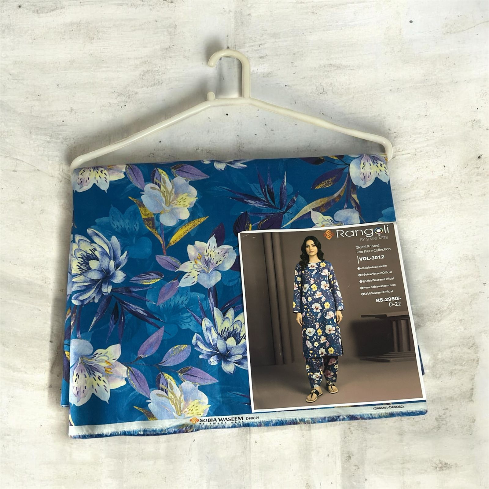 2pc lawn suit
